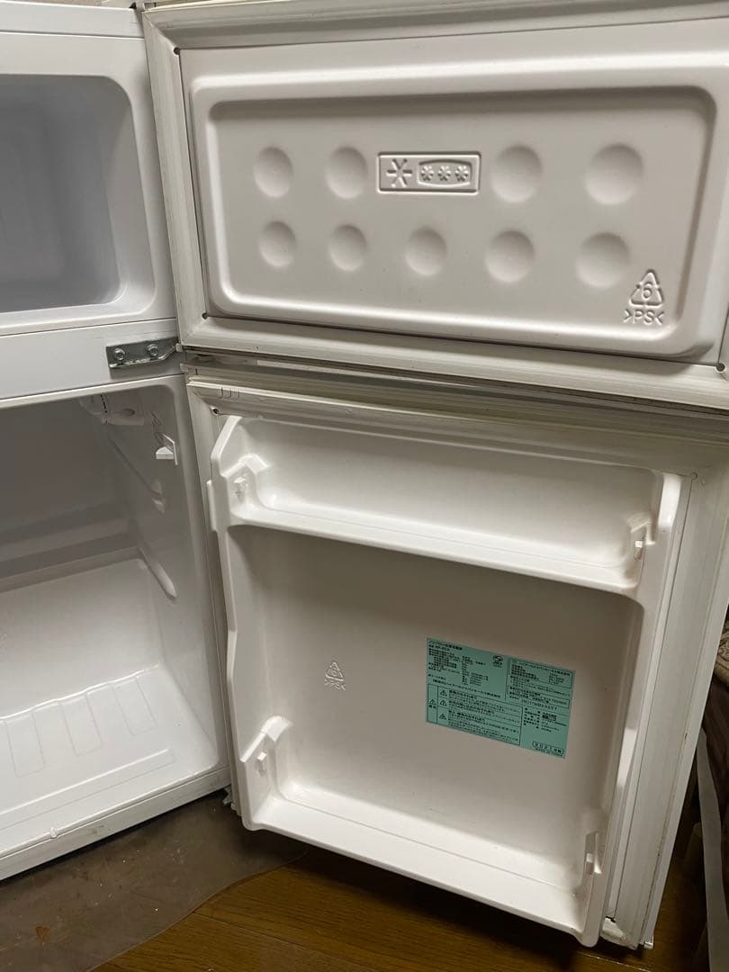 【最終値下げ】ホワイト 2ドア冷蔵庫 BR-85A-W 85L 2021年製