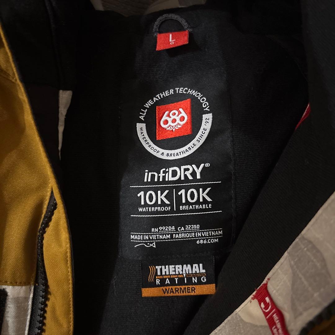 686 スノーボード　ウェア