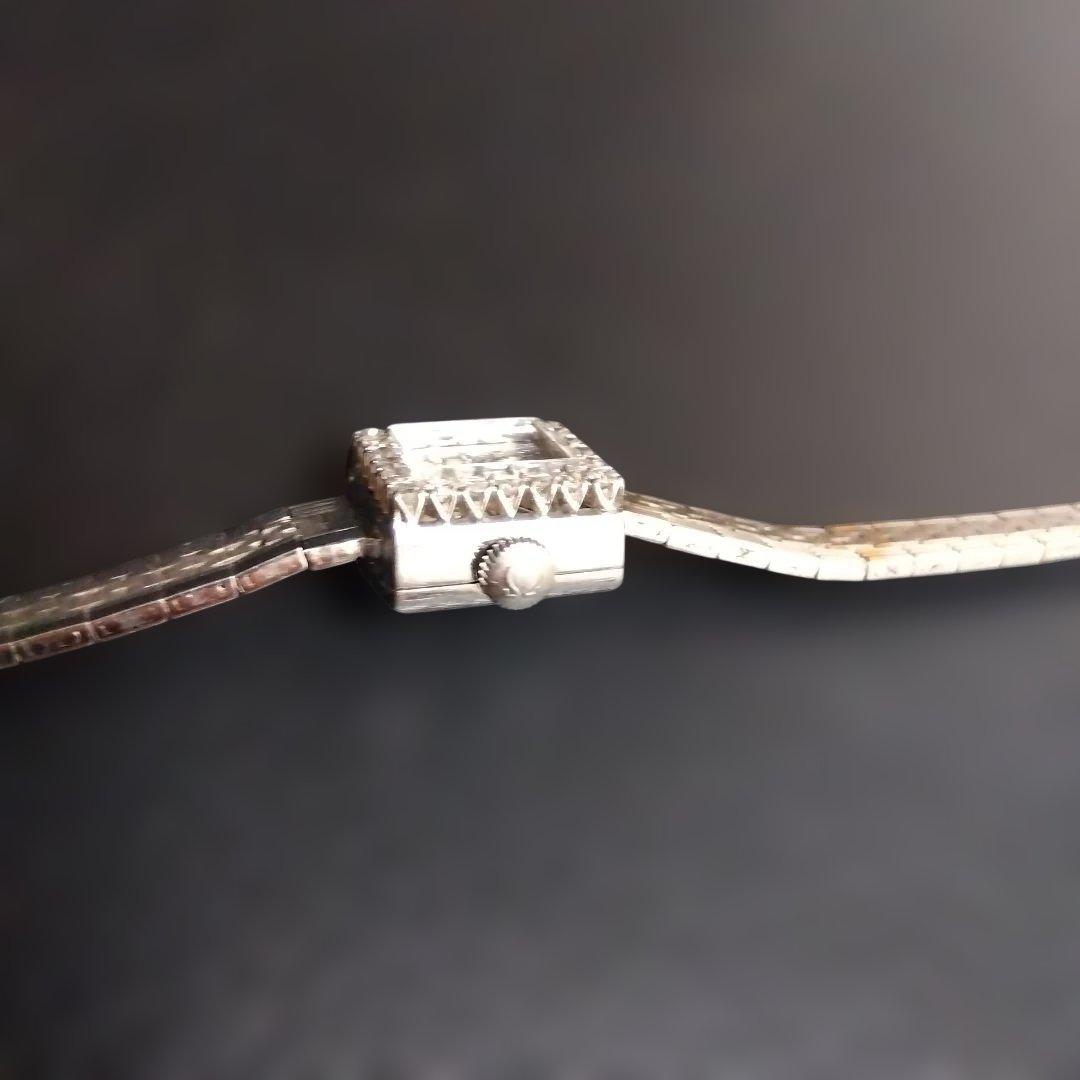 OMEGA　Ω　オメガ　18K刻印あり　ダイヤモンド アンティーク