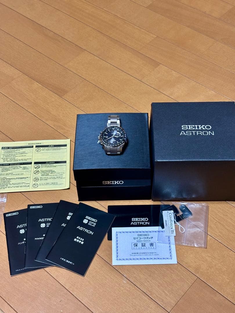 OH済 ケース/電池交換済　SEIKO ASTRON SBXB085 　美品