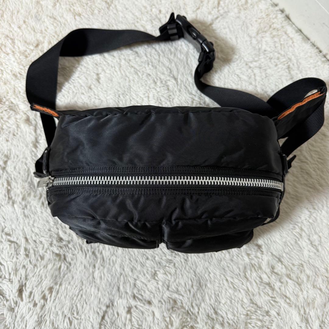 ⭐️未使用品⭐️　PORTER　TANKER　ボディバッグ　ウエストバッグ　ブラック