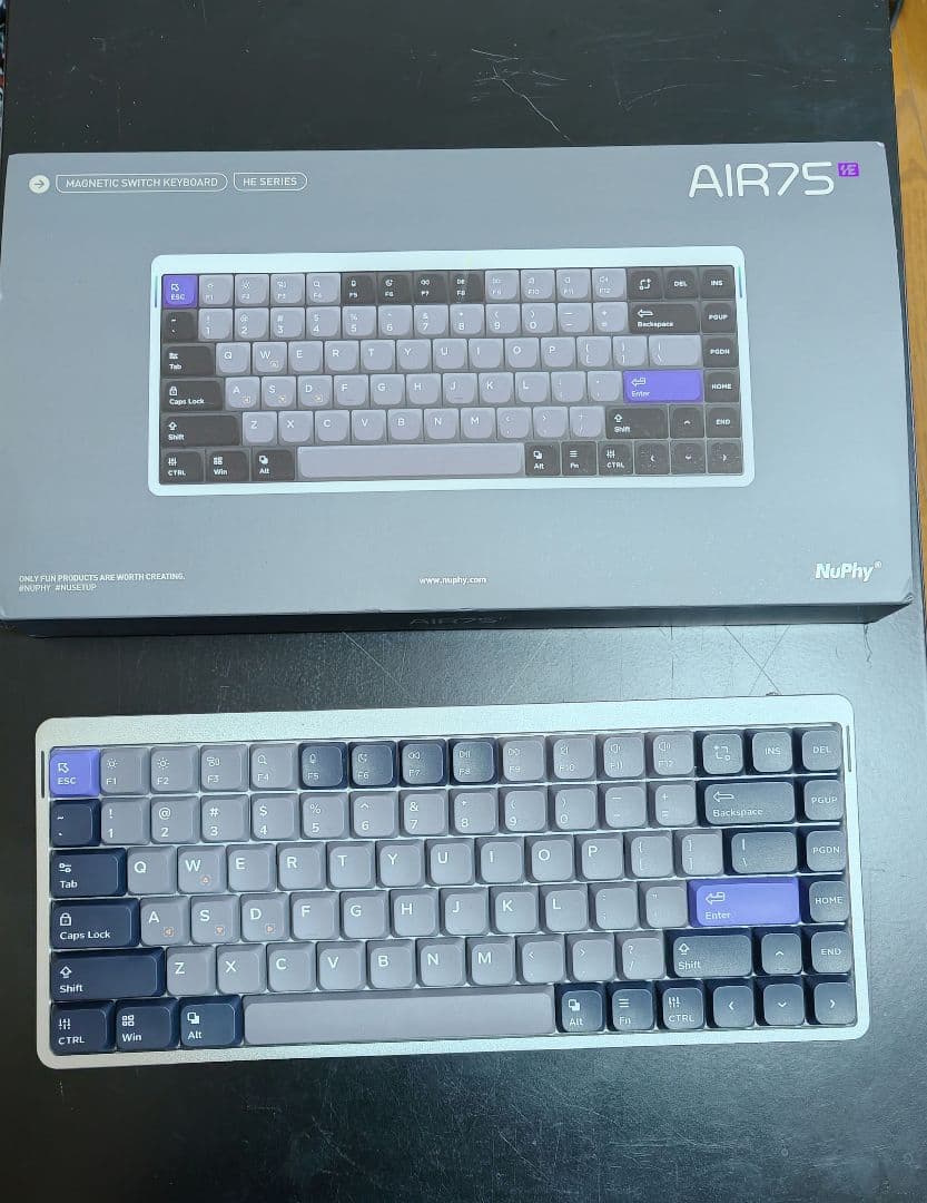 Nuphy AIR75 HE キーボード
