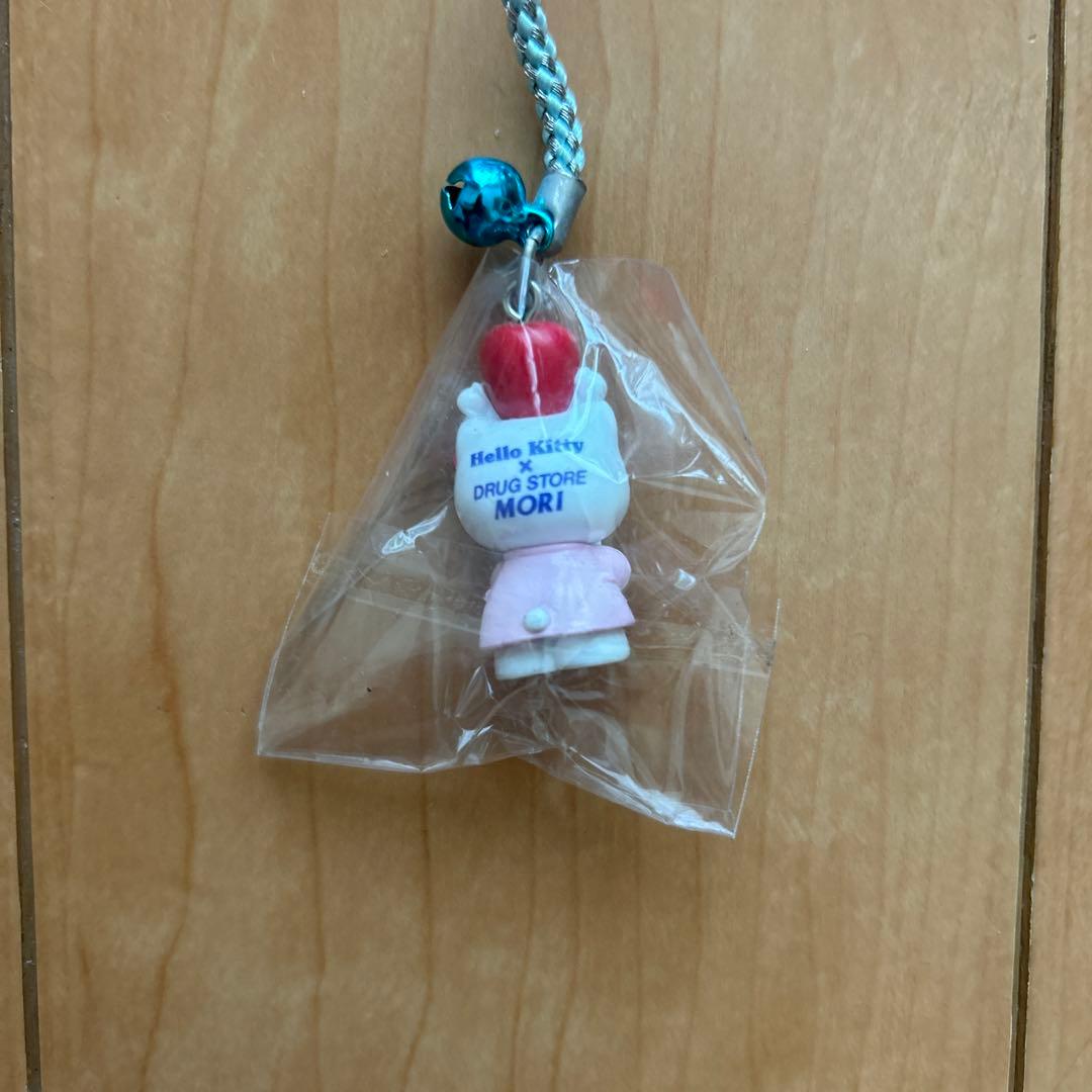 ハローキティ 根付け DRUG STORE MORI ドラッグストア モリ