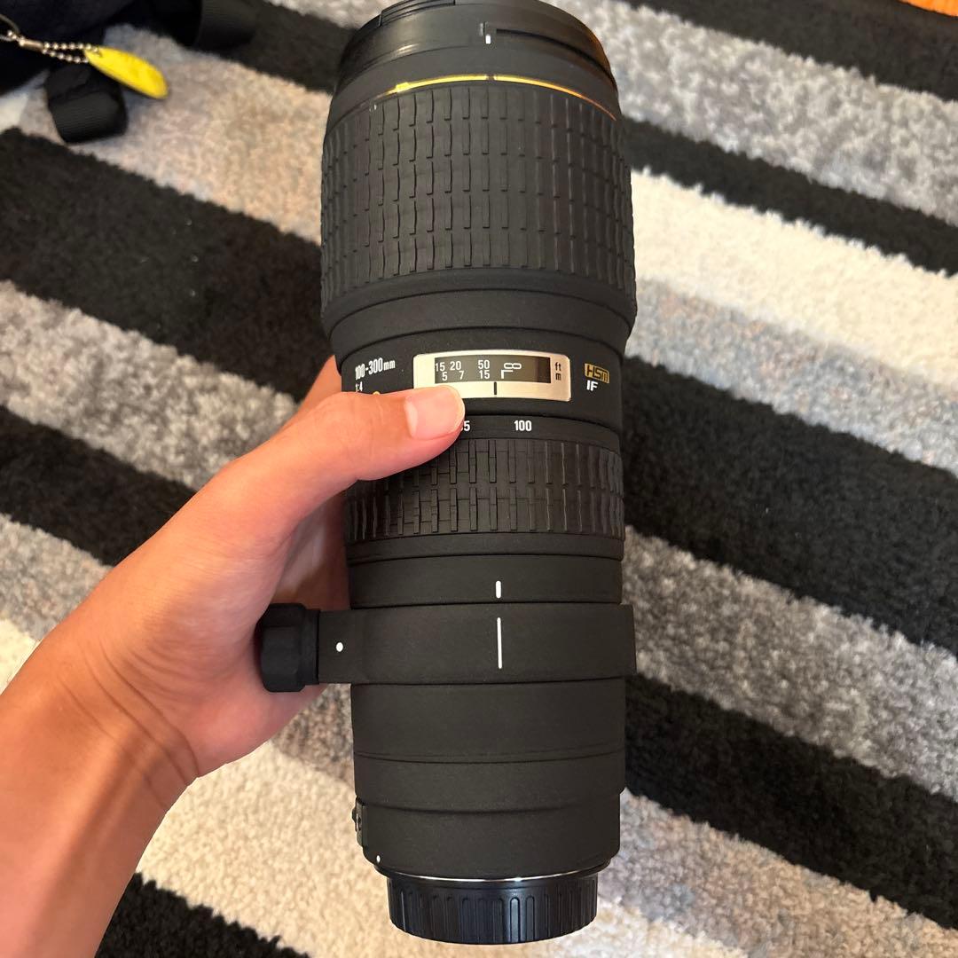 Canon用　SIGMA 100-300mm f4 APO DG EX HSM