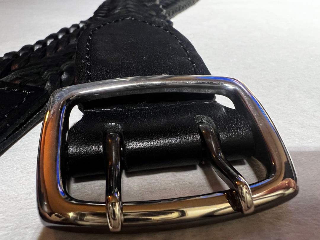 【参考定価11万】AKMレザーベルト 1piu1uguale3 FIXER