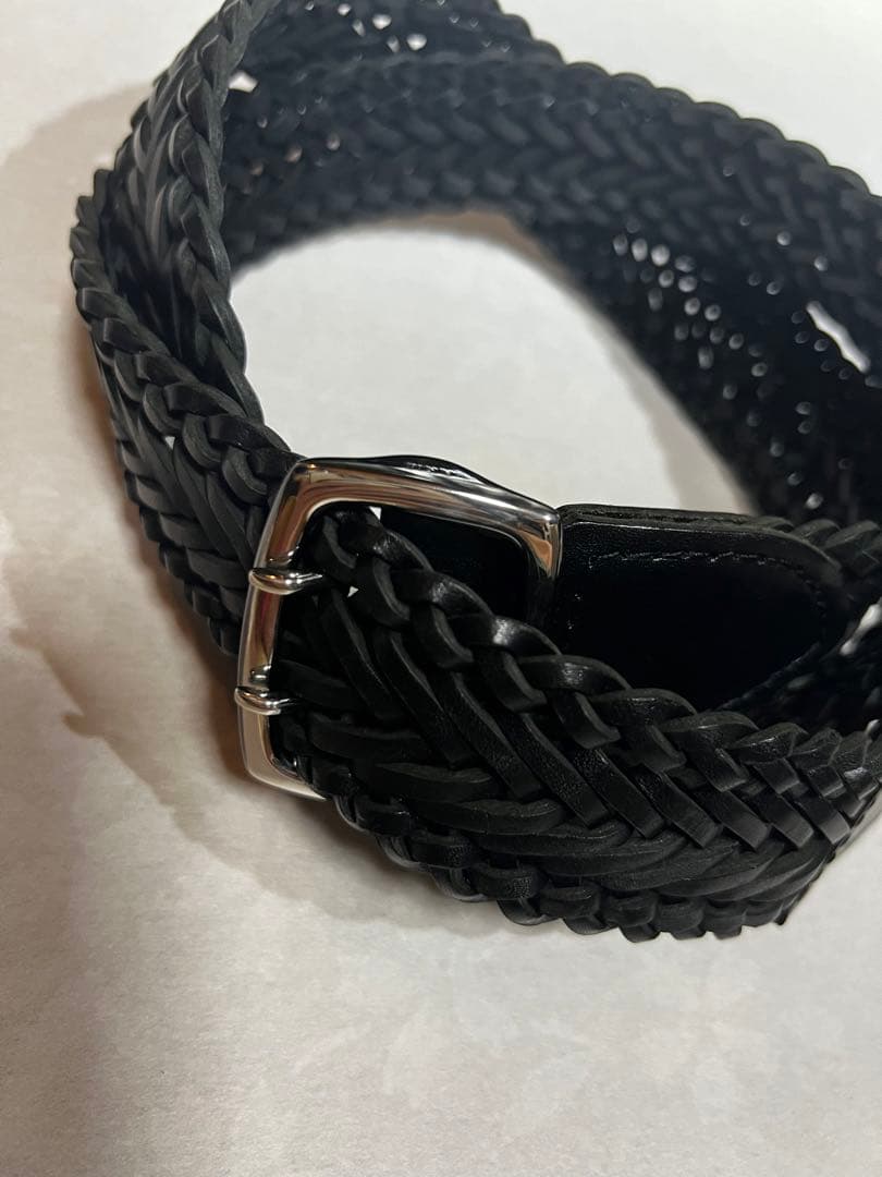 【参考定価11万】AKMレザーベルト 1piu1uguale3 FIXER