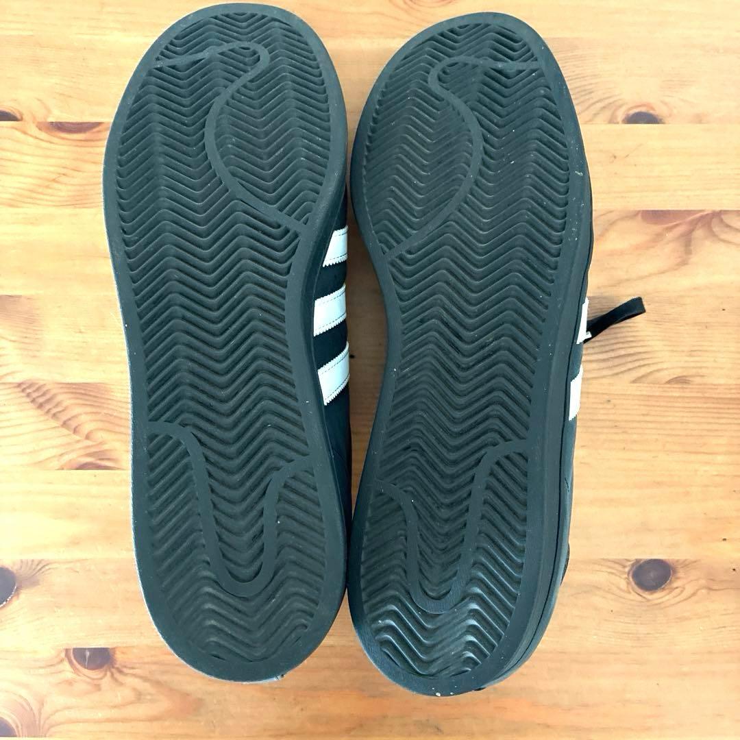 【美品 極上の質感】アディダス スーパースター マットブラックABC限定