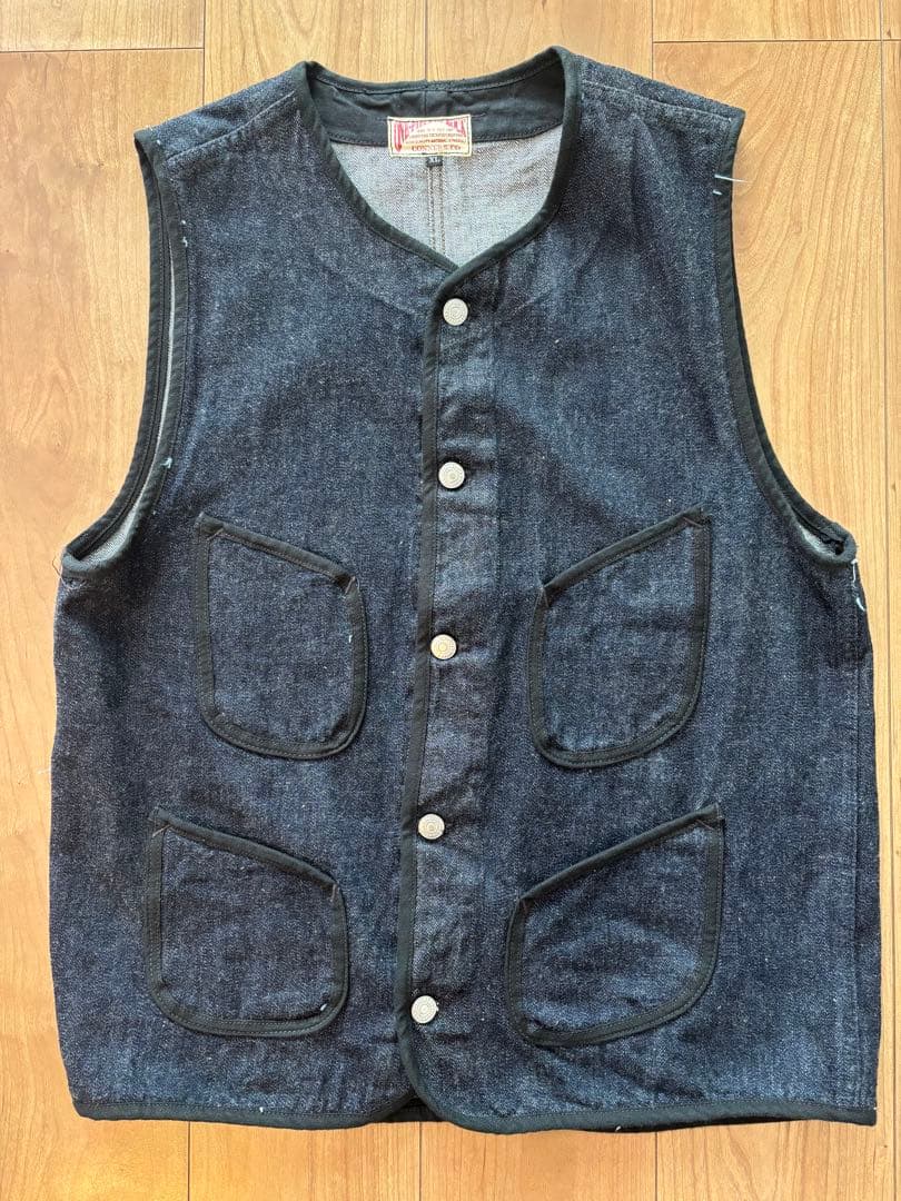 CONNERS CO. デニムベストONEPIECE OF ROCK XL