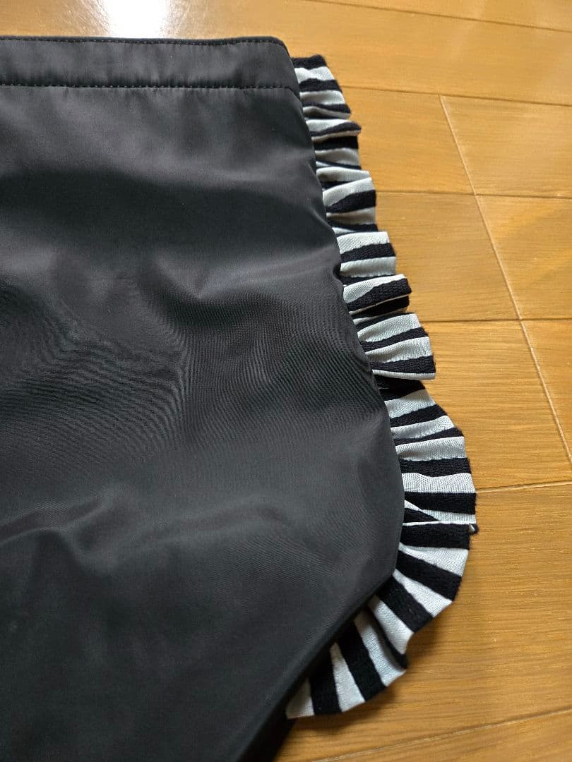 ボーダーズアットバルコニー フリンジ ナイロンバック