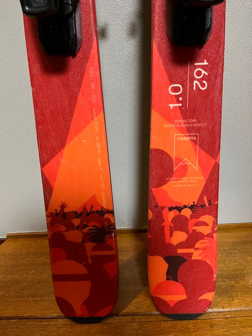 スキー板　faction parade1.0 162cm