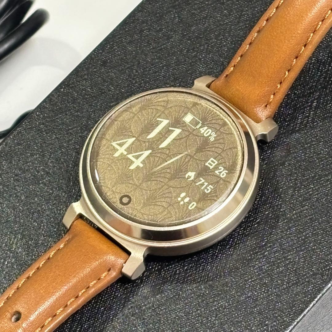【美品】GARMIN Lily 2 Classic Tan Leather