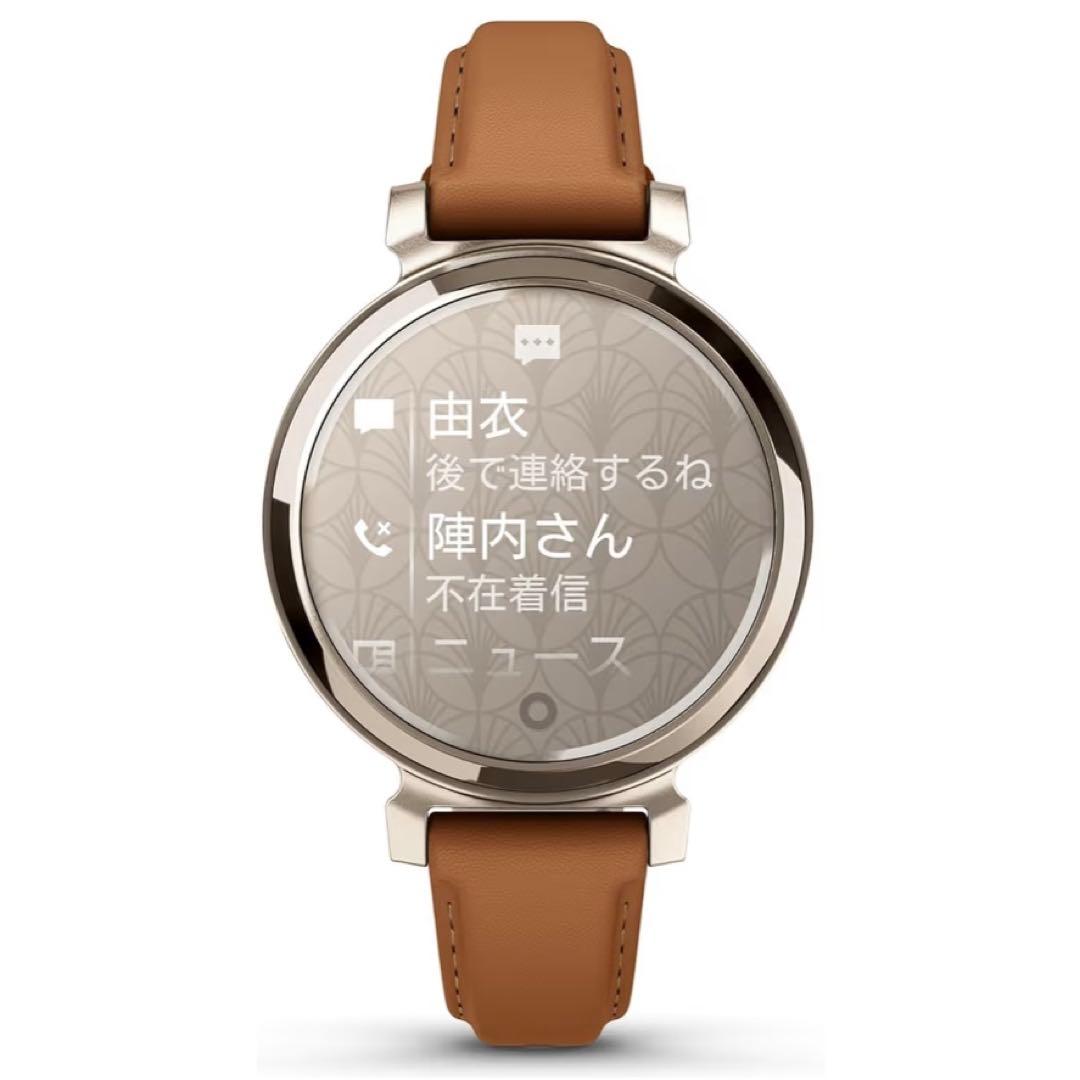 【美品】GARMIN Lily 2 Classic Tan Leather