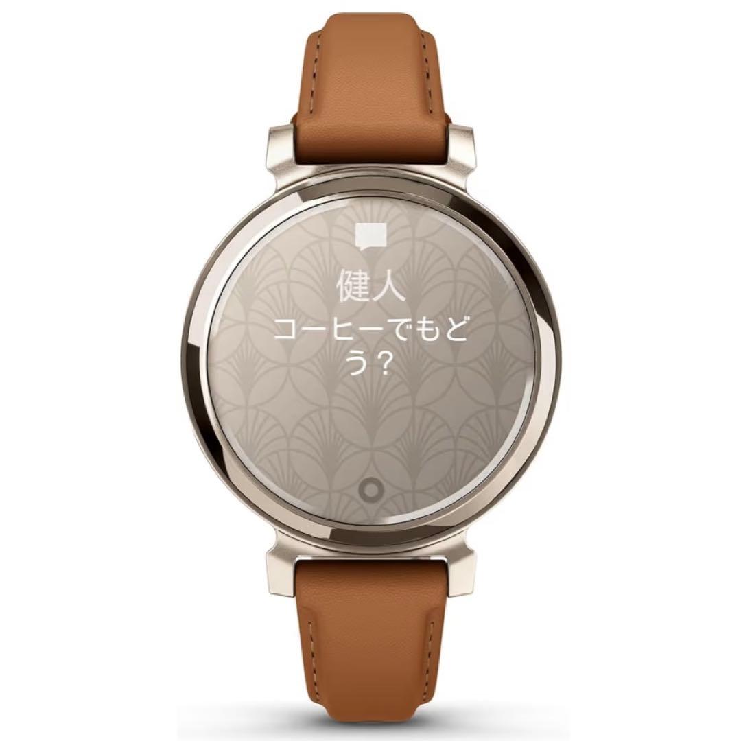 【美品】GARMIN Lily 2 Classic Tan Leather