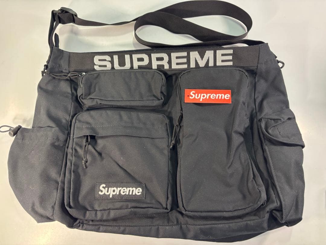 バッグ Supreme 23ss Field Messenger Bag black