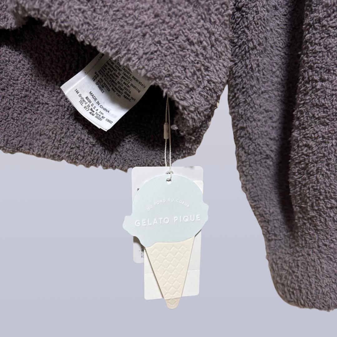 【新品タグ付き】ジェラートピケ ベビモコCATジャガードプルオーバー