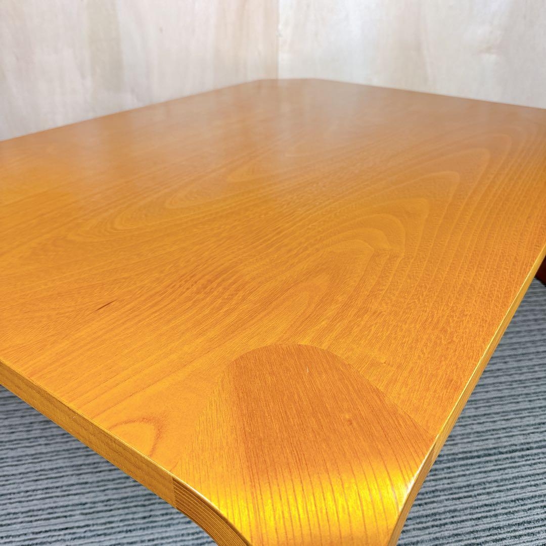 美品 天童木工 ローテーブル 乾三郎 座卓 106×75.5×33.5 引取割有