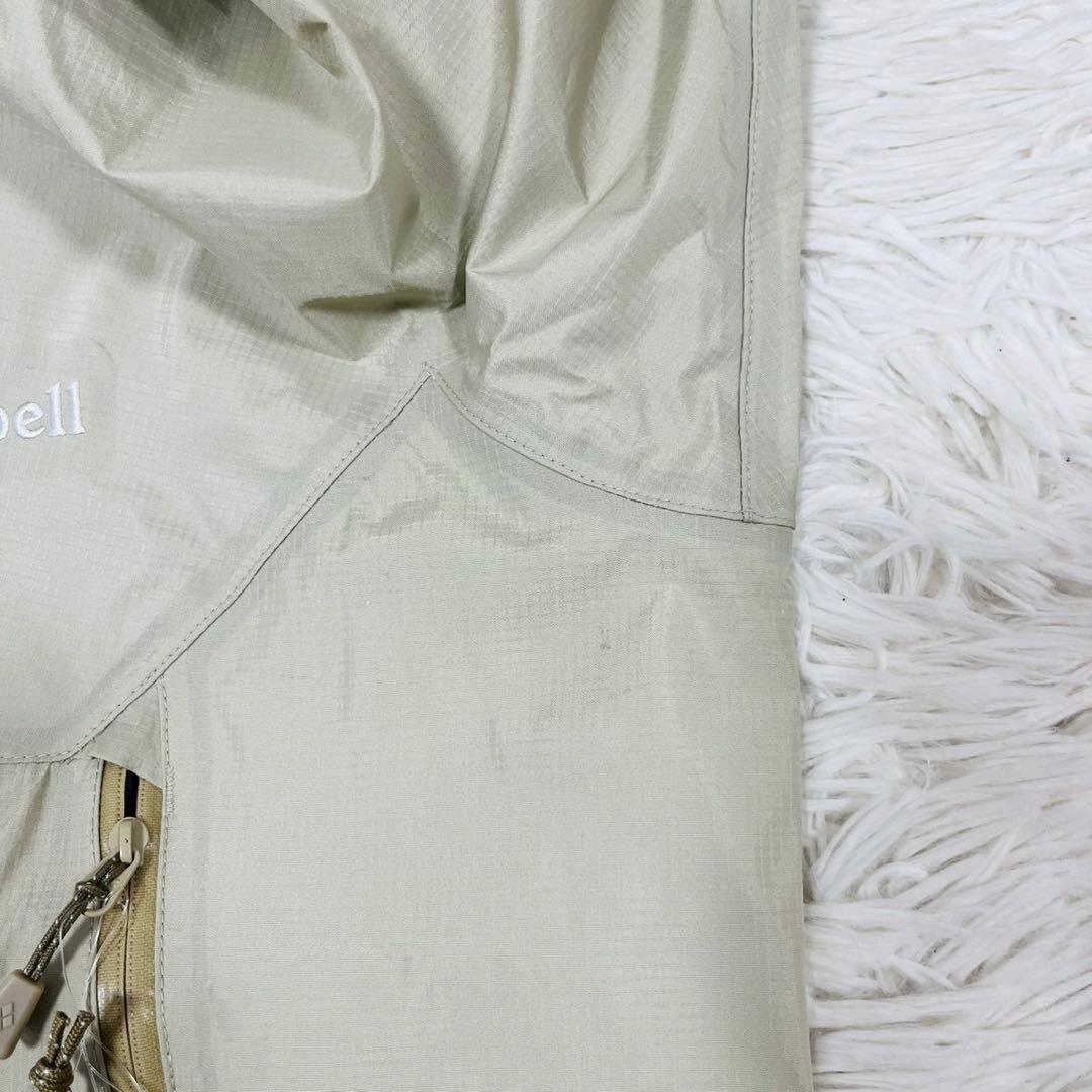 モンベル　レイントレッカージャケット Women's　L タグ付きアイボリー現行