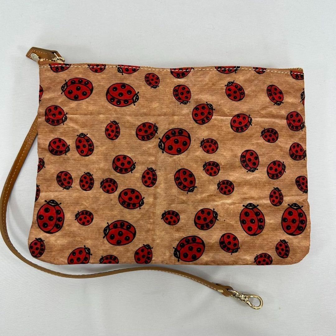 【極美品】ヴィヴィアンウエストウッド トートバッグ ポーチ付 てんとう虫