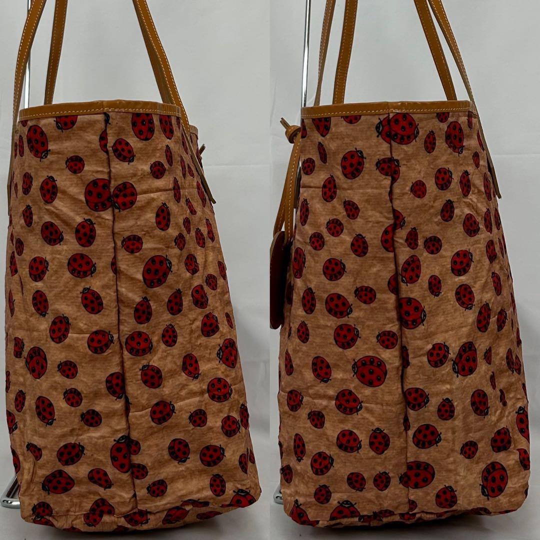 【極美品】ヴィヴィアンウエストウッド トートバッグ ポーチ付 てんとう虫