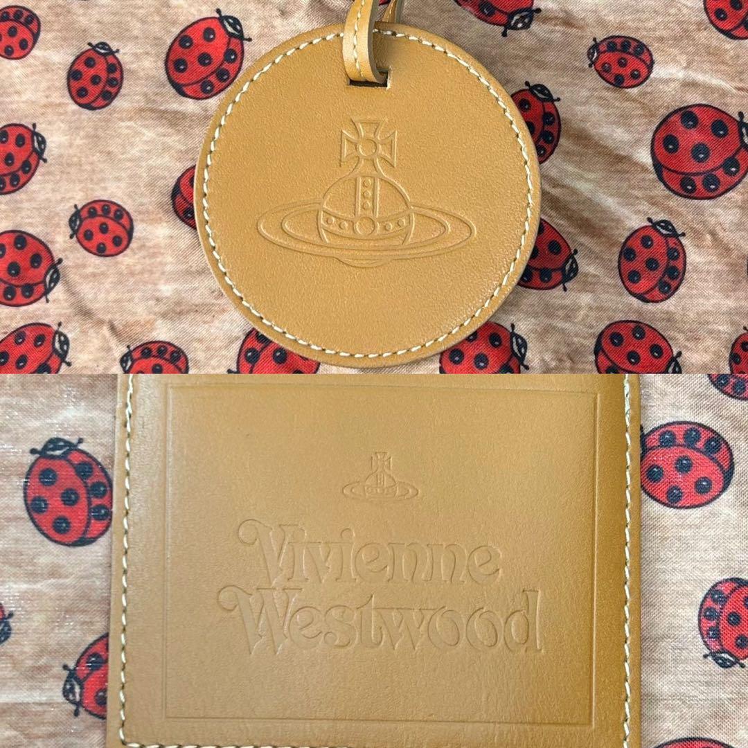 【極美品】ヴィヴィアンウエストウッド トートバッグ ポーチ付 てんとう虫