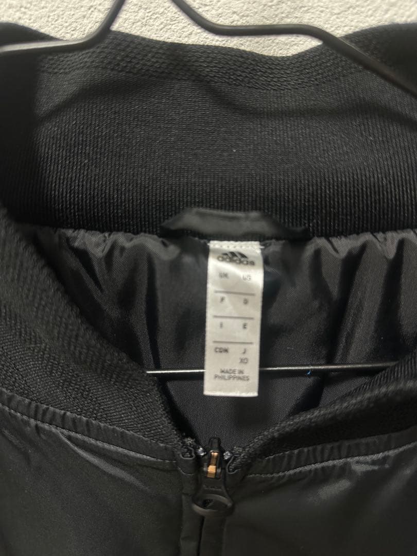 【希少】adidas × ALL BLACKS スカジャン 刺繍 XL相当