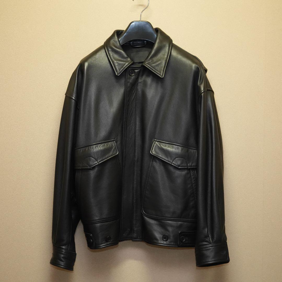YOKE Leather Flight Jacket サイズ1