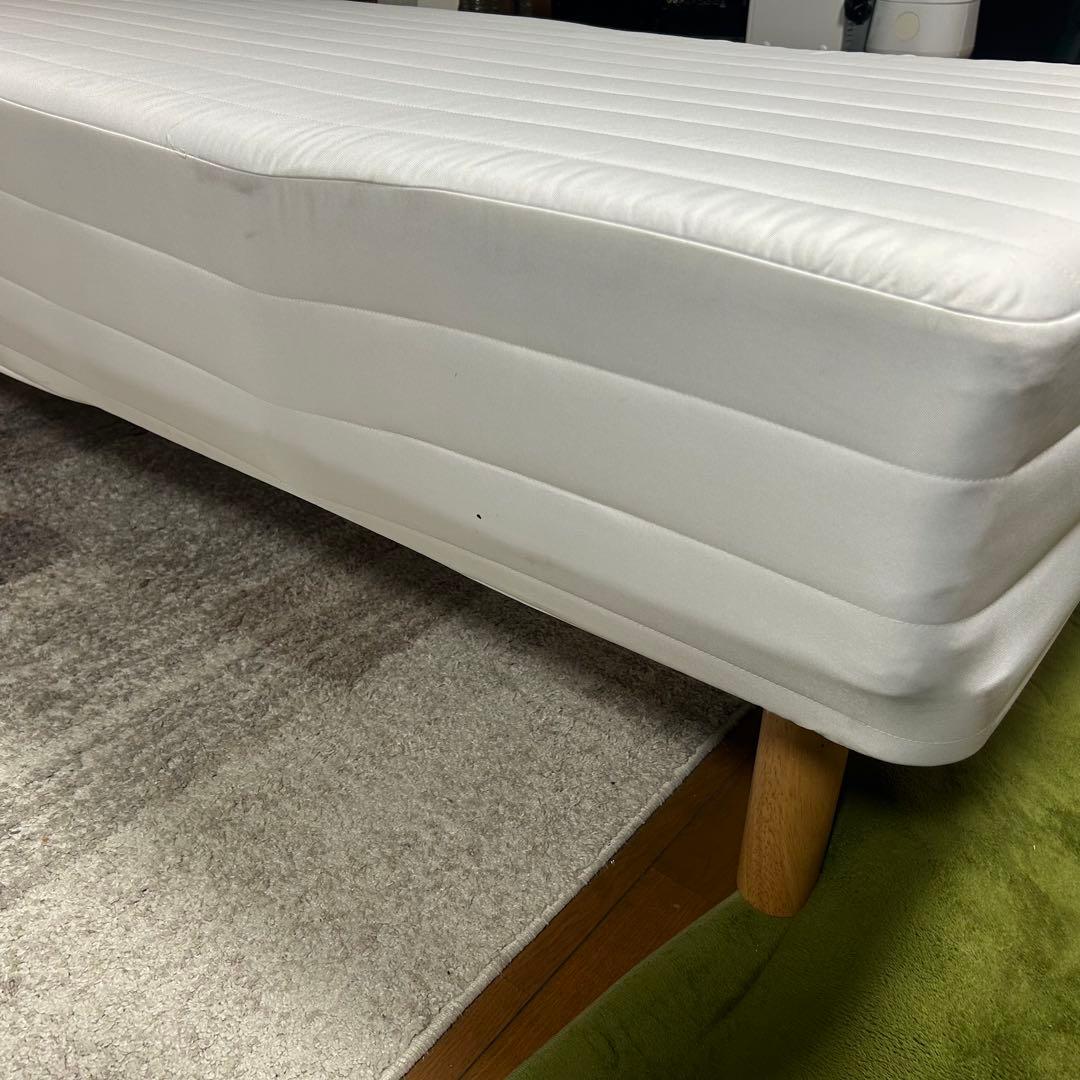 都内23区送料無料❗️ 無印良品　スモールシングルベッド　脚付マットレス✨