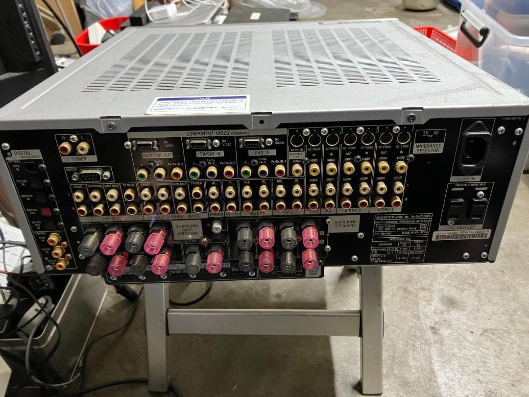 アンプ SONY TA-DA7000ES