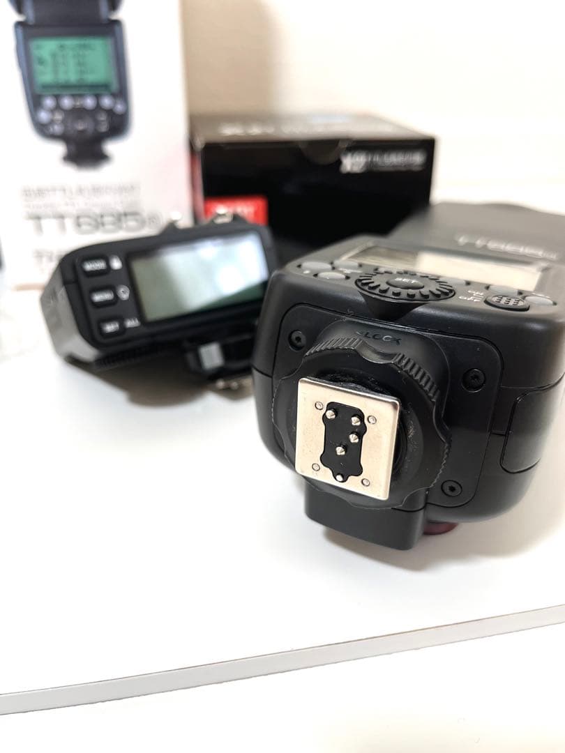 Godox TT685o＋X2To オリンパス・パナ対応ストロボ＆トリガーset