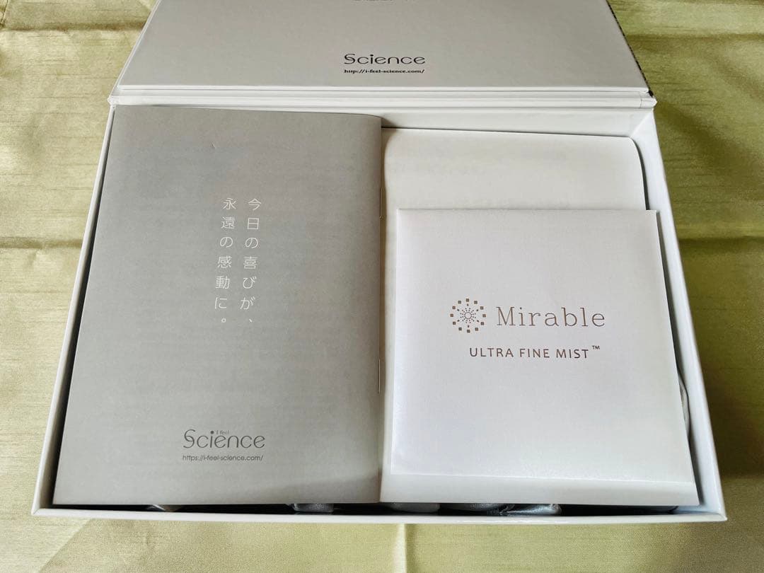 ミラブルプラス ウルトラファインバブル　サイエンス シャワーヘッド
