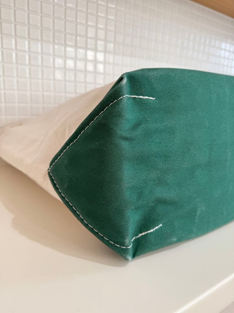 【美品】大人気 エルエルビーン トートバッグ ボートアンドトート L グリーン