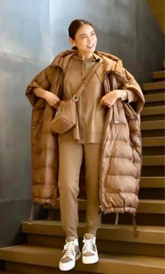 訳あり　MAX MARA CUBE SEICAダウンケープ