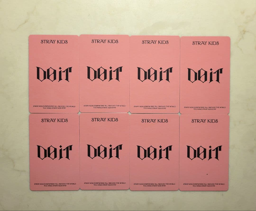 Stray Kids DO IT POPUP フーディー 特典 トレカ コンプ