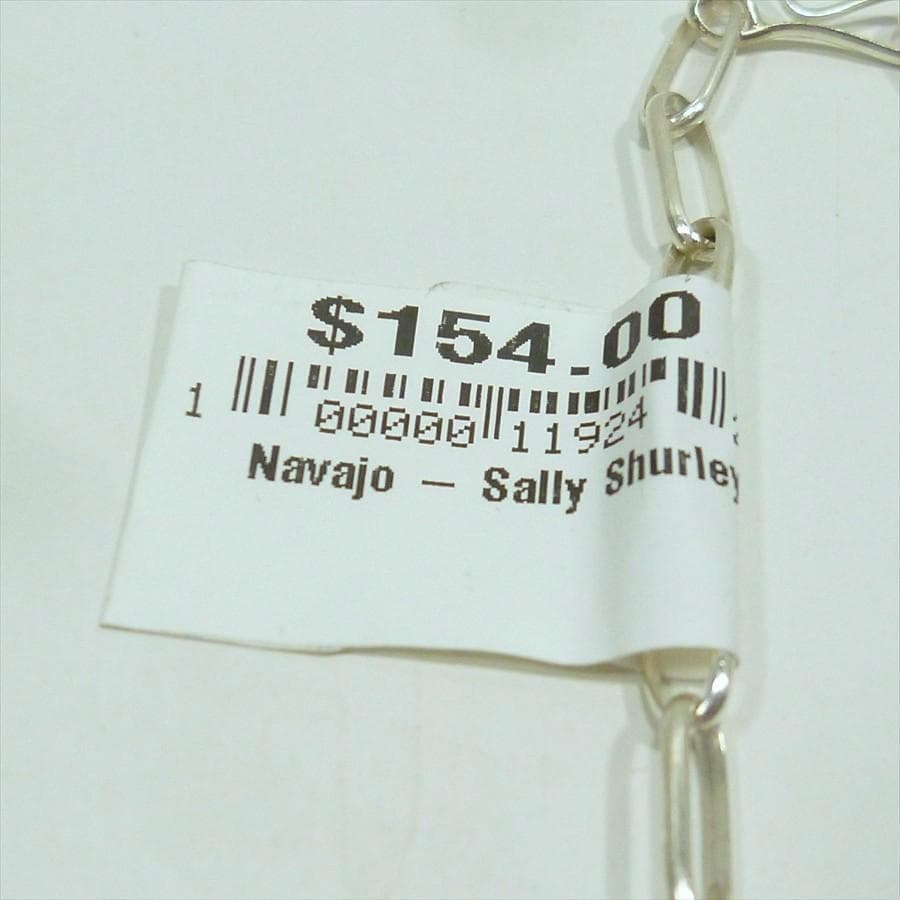 ナバホ Sally Shirley Silver Chain Necklace