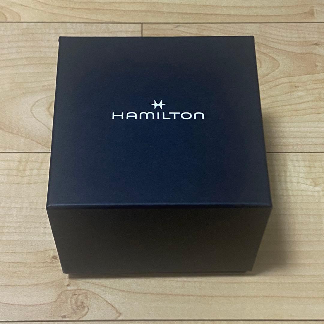 HAMILTON ゴールド ブラック 時計 ベンチュラ