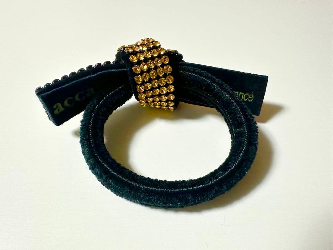 acca リボンゴム　ゴールド