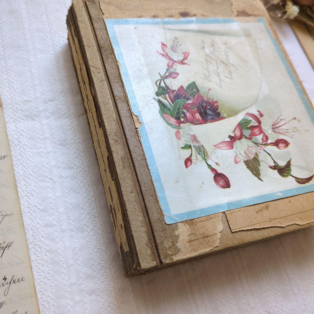 激レア 1900年初頭 コーリングカード コレクション本 クロモス 洋書 古書