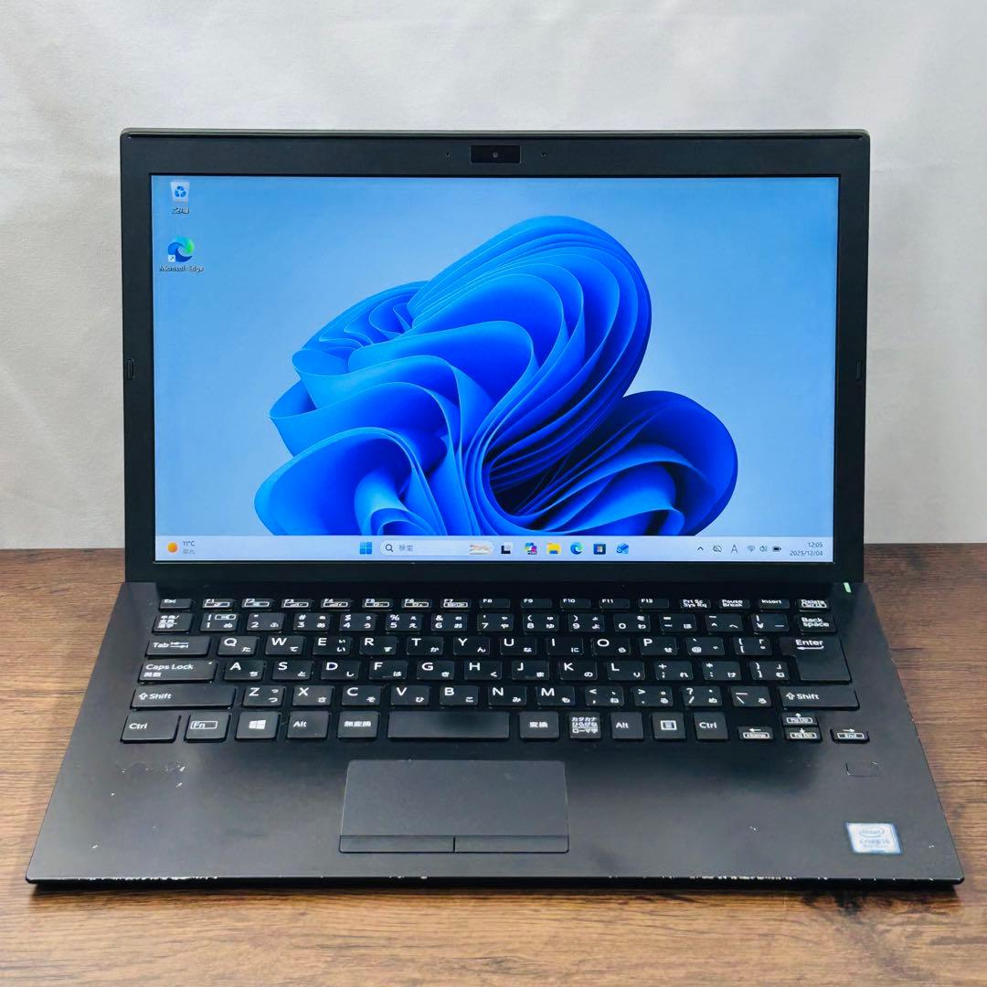 SONYVAIO 第8世代i5 SSD256/8GB オフィス付きノートパソコン