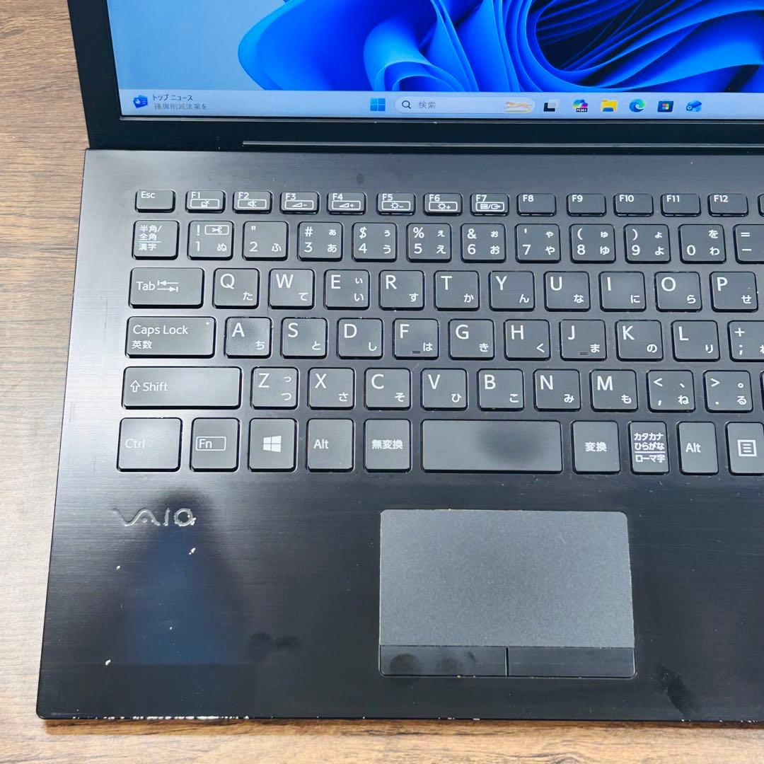 SONYVAIO 第8世代i5 SSD256/8GB オフィス付きノートパソコン