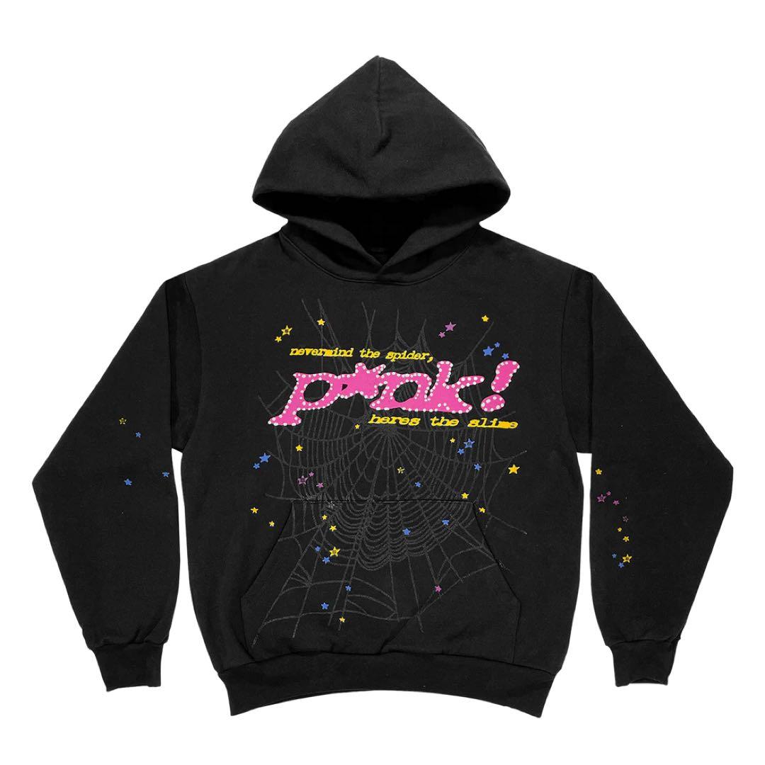 sp5der P*NK! hoodie 正規品