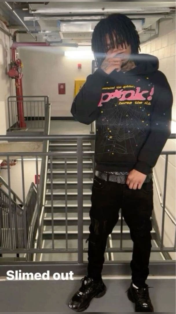 sp5der P*NK! hoodie 正規品