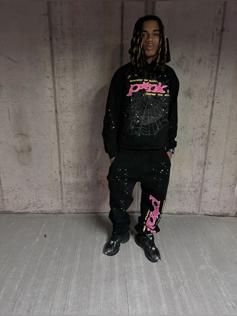 sp5der P*NK! hoodie 正規品