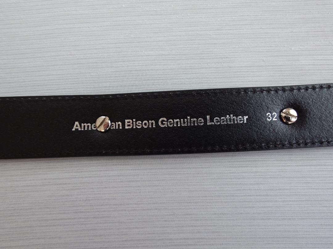 ルナ　バッファローレザー 4ピース スター レンジャーベルト（ブラック）