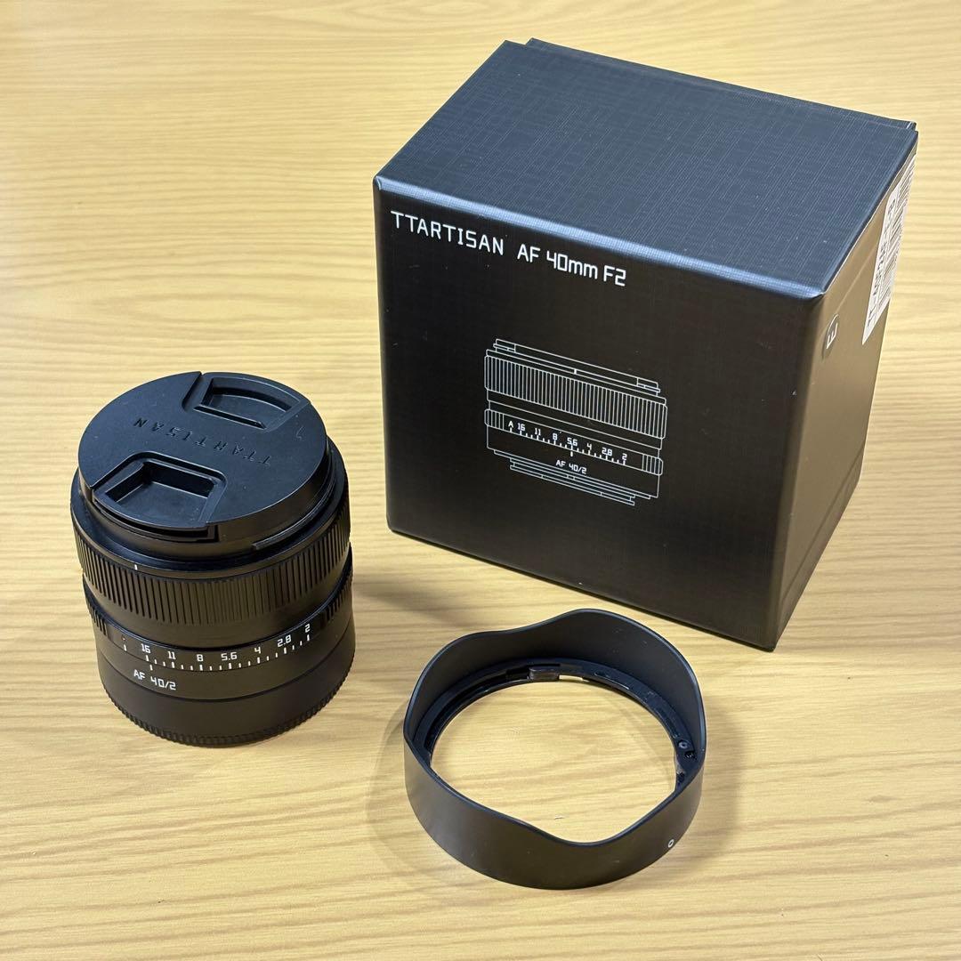 TTArtisan AF 40mm F2 Eマウント 単焦点レンズ