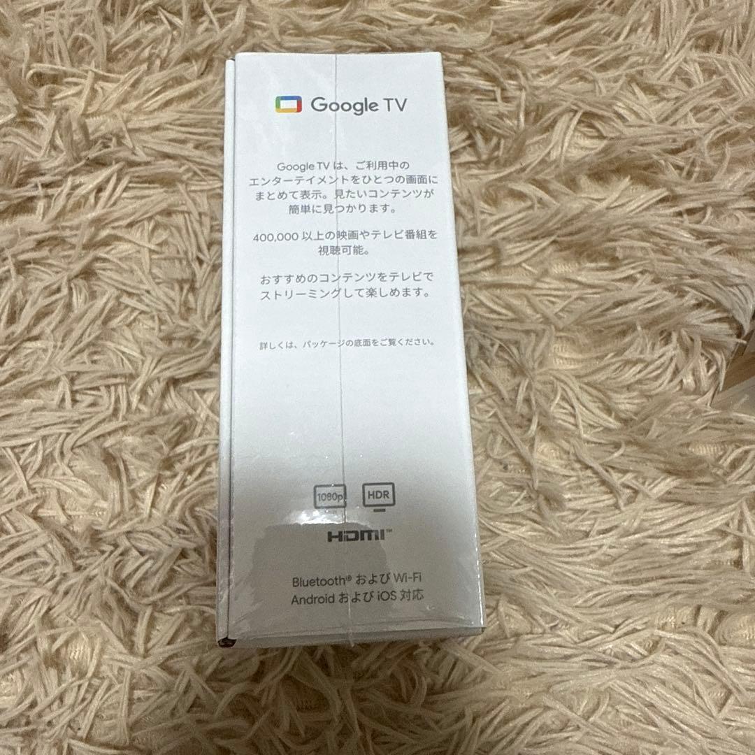 【新品、未使用】Chromecast with Google TV HD