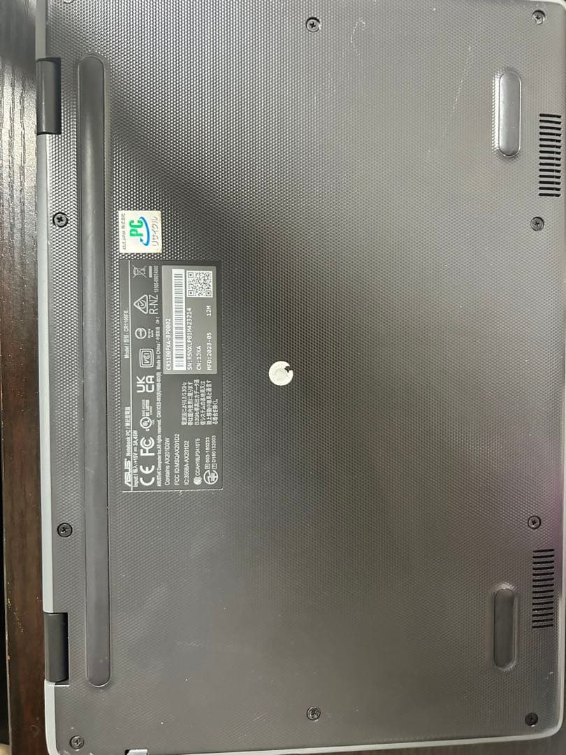 Chromebook本体 ASUS Chromebook CR1100FKA