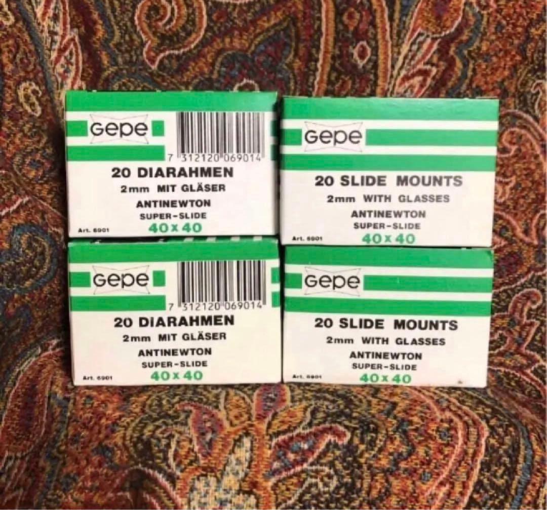 GEPE ゲペ社製 スライドマウント 40×40 SUPER SLIDE