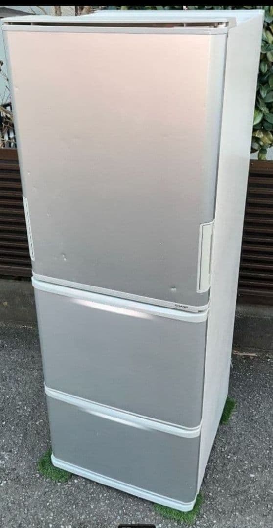 特価シャープ3ドア大型冷凍冷蔵庫350Lどっちもドア抗菌脱臭LED照明20年