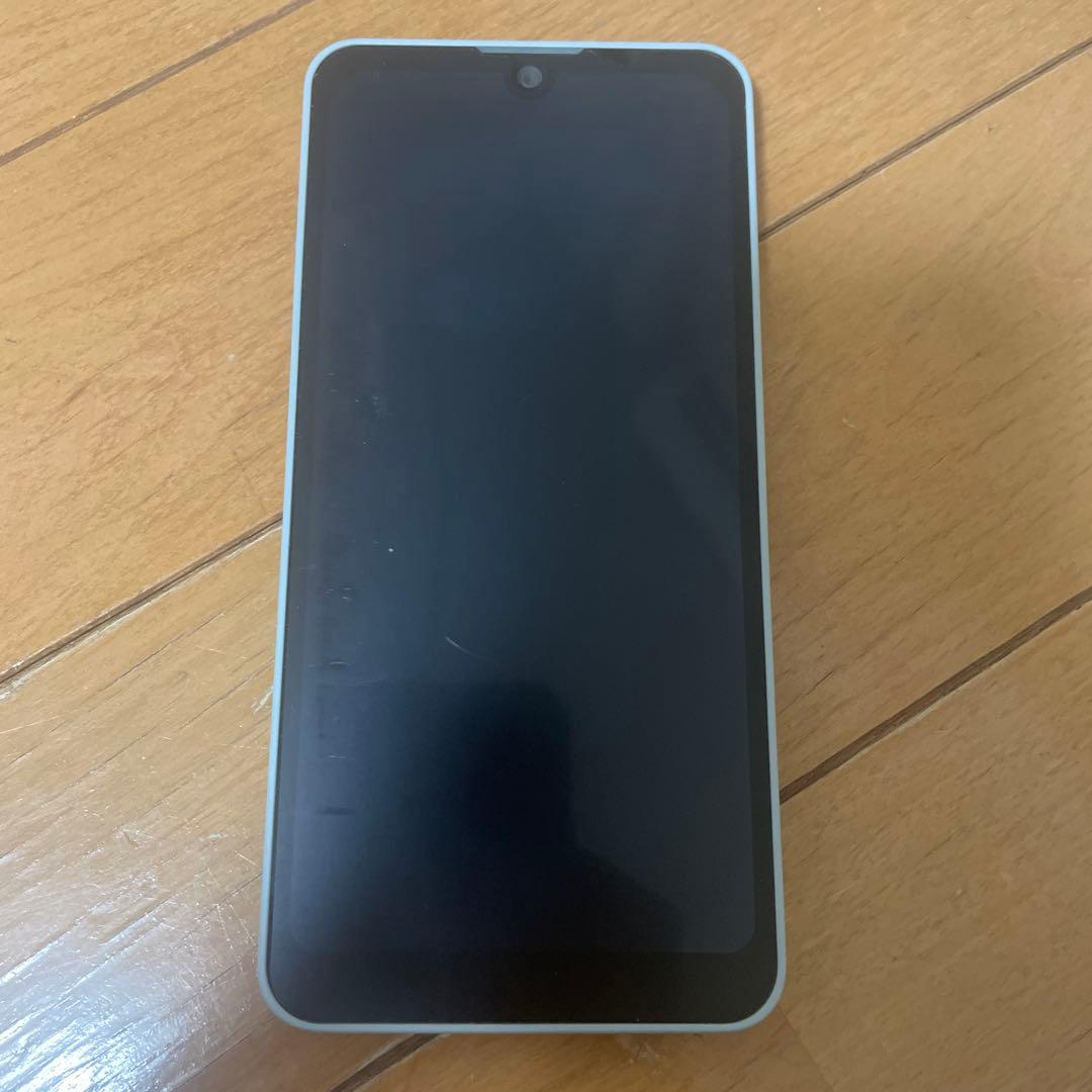 docomo AQUOS スマートフォン SH-53D グリーン ケース付 箱無