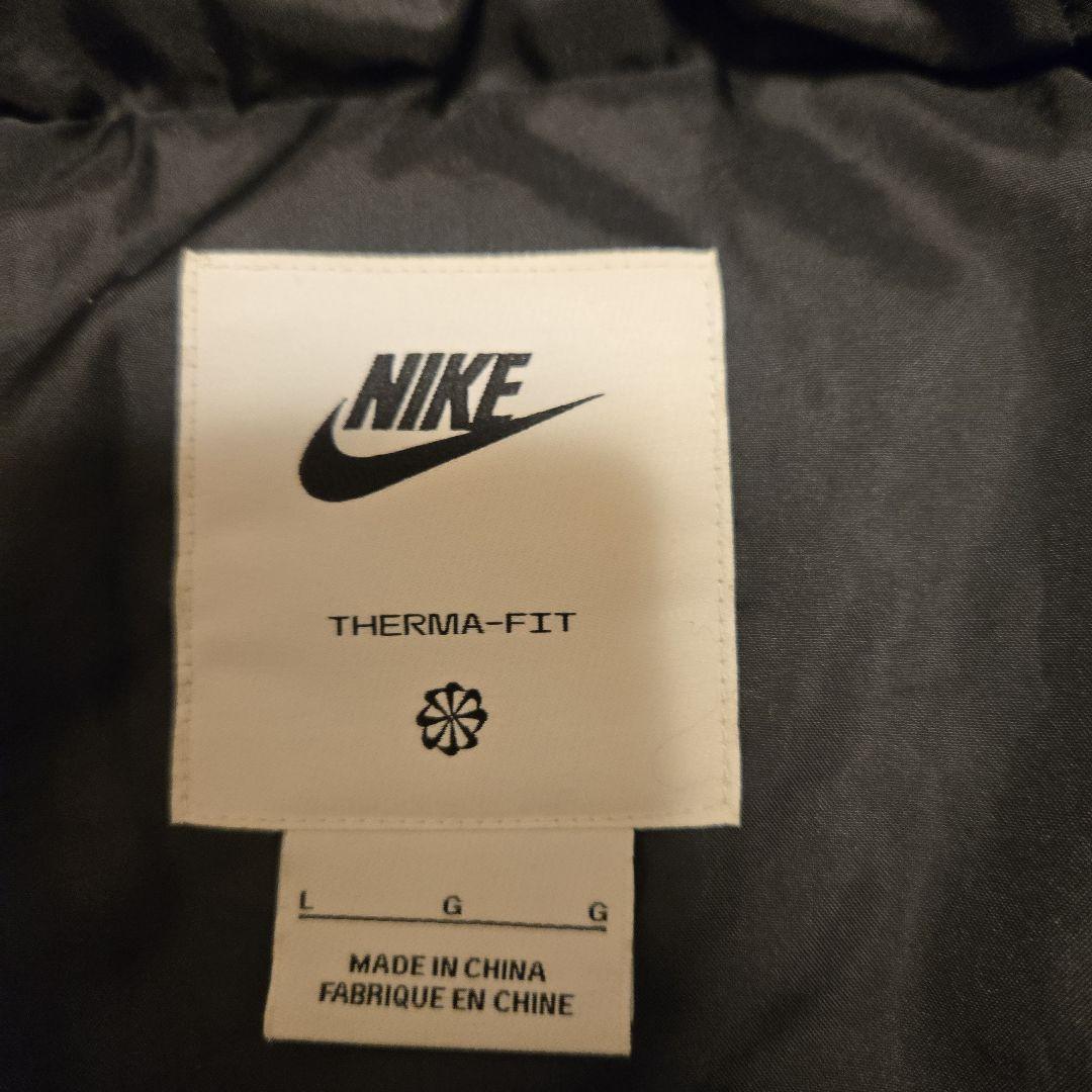Nike Therma-Fit ブラックダウンジャケット L
